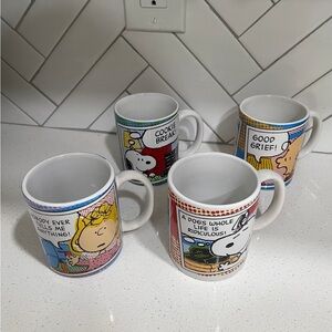 Peanuts Gibson Charlie Brown and Friends Comics Mug Collection